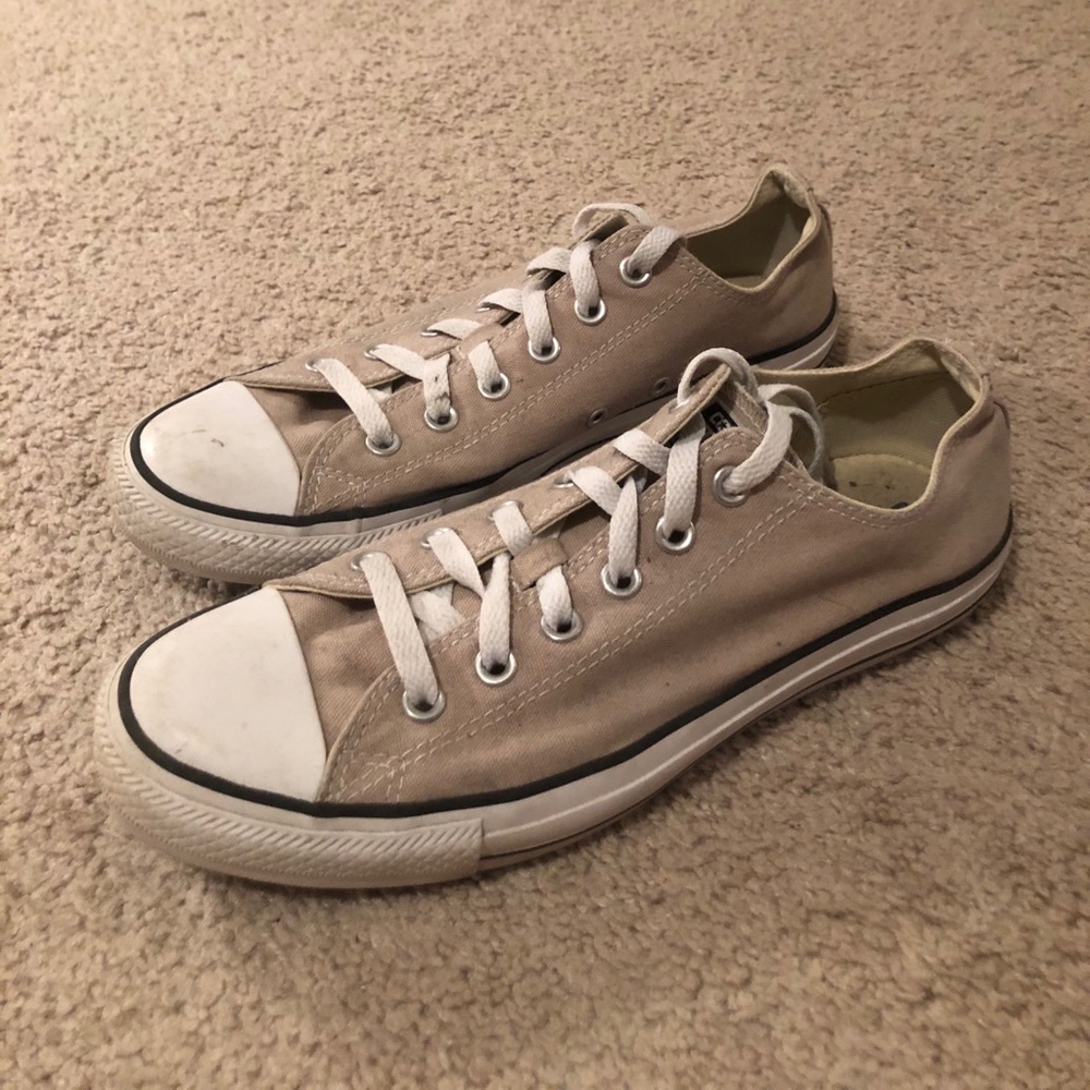 Tan Converse Lows